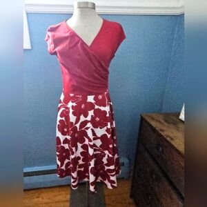 👗Red Flower 🌹 dress